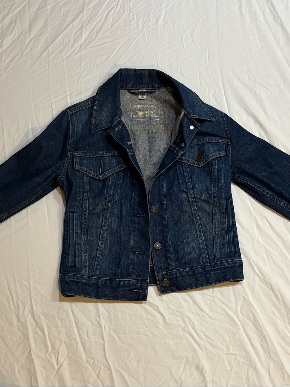 Levi's Dark Blue Denim Jean Jacket